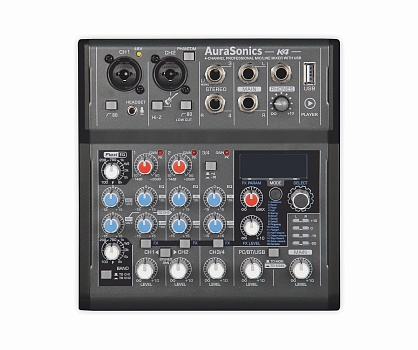 AuraSonics K4 компактный микшерный пульт в Златоусте