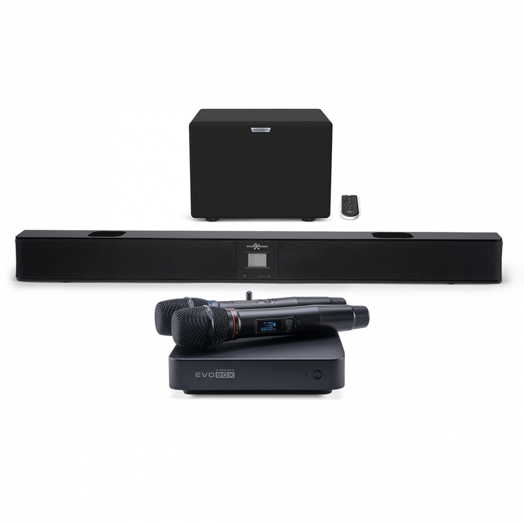 караоке-комплект EVOBOX Plus + EvoSound Bar (саундбар с караоке) в Златоусте