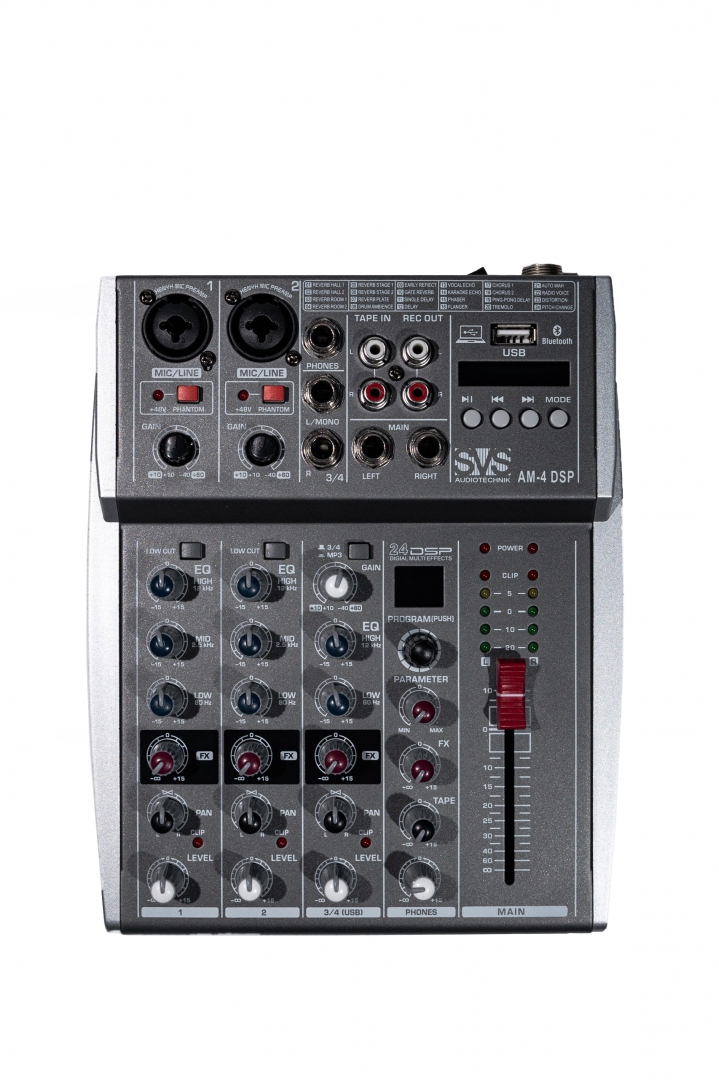 SVS Audiotechnik mixers AM-4 DSP Аналоговый микшерный пульт, 4-канала в Златоусте