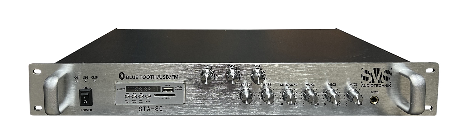 SVS Audiotechnik STA-80 Микшер-усилитель для систем Public Address в Златоусте
