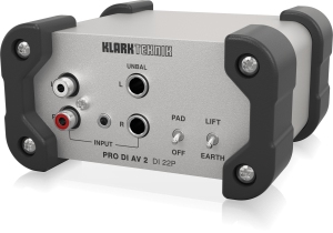 Klark Teknik DI 22P пассивный стерео директ-бокс в Златоусте