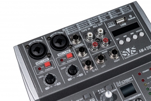 SVS Audiotechnik mixers AM-4 DSP Аналоговый микшерный пульт, 4-канала в Златоусте